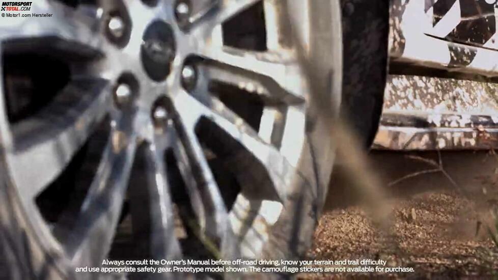 2022 Ford Everest Teaser