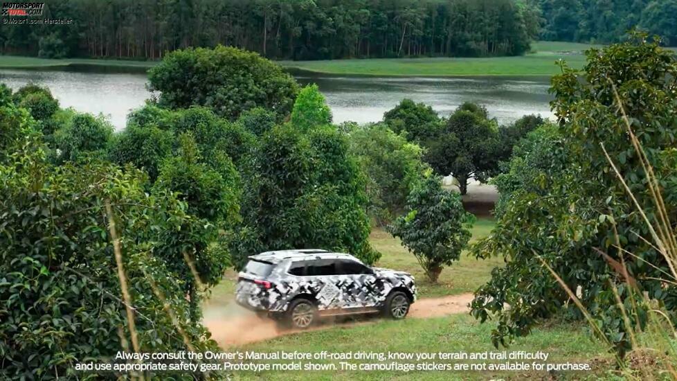 2022 Ford Everest Teaser