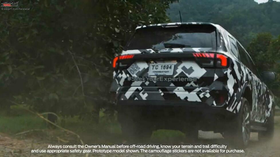 2022 Ford Everest Teaser