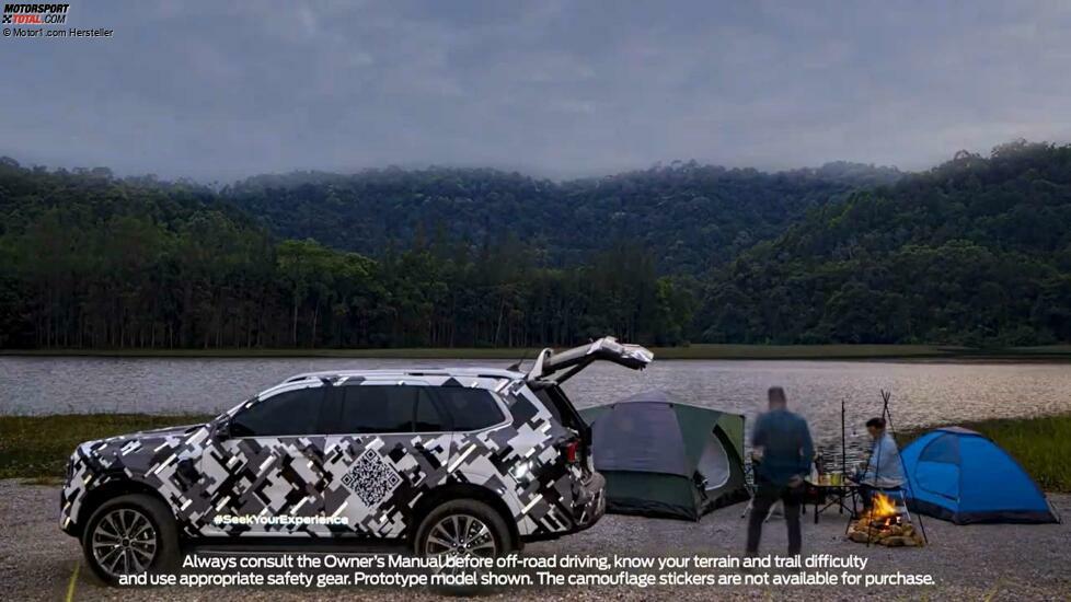 2022 Ford Everest Teaser