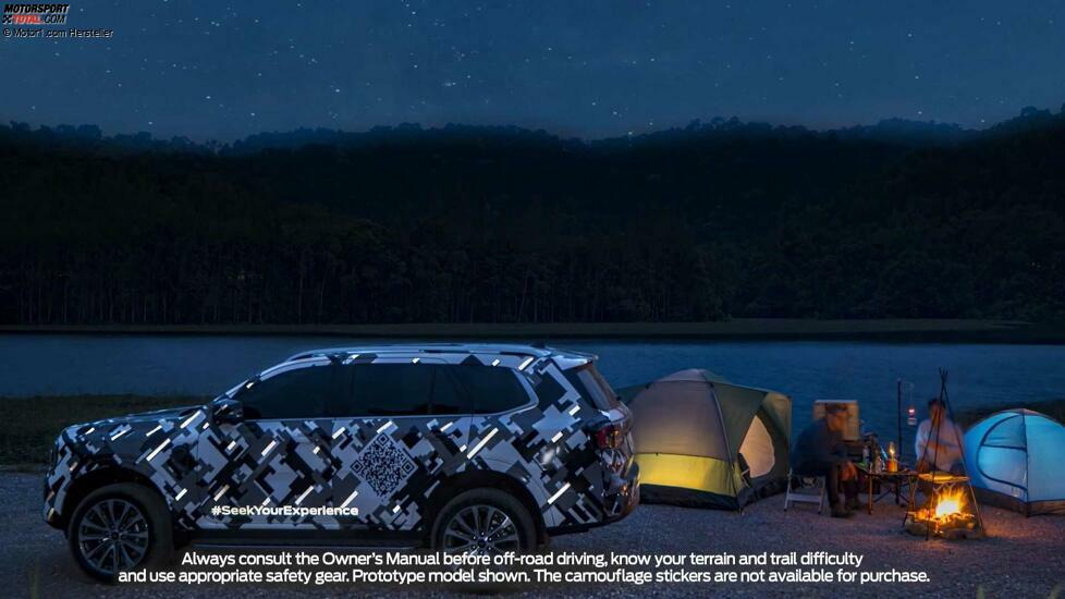 2022 Ford Everest Teaser