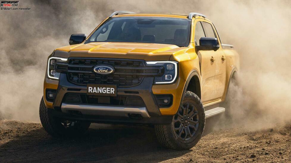 2022 Ford Ranger Wildtrak im Gelände