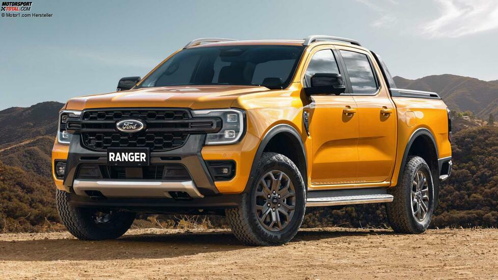 2022 Ford Ranger Wildtrak Vorderansicht