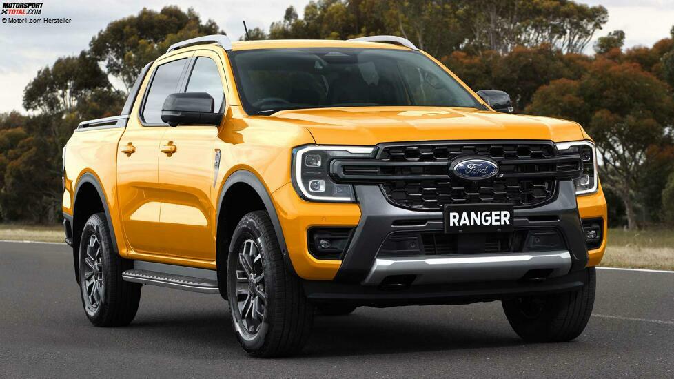 2022 Ford Ranger Wildtrak Frontwinkel