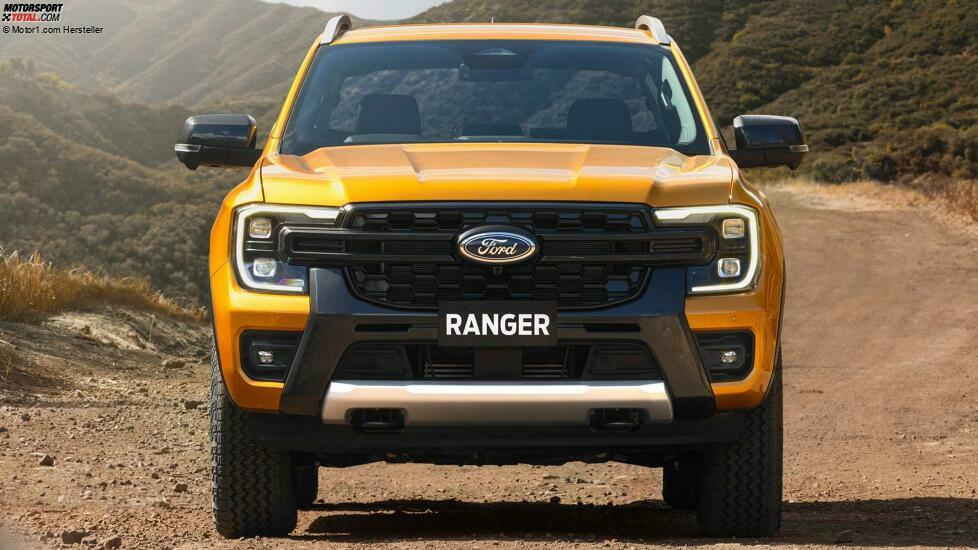 2022 Ford Ranger Wildtrak front fascia