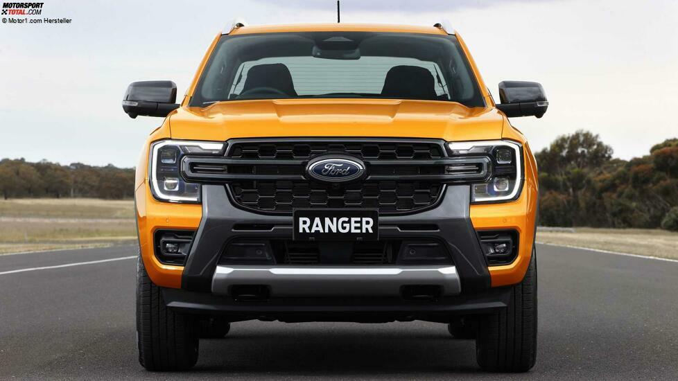 2022 Ford Ranger Wildtrak grille