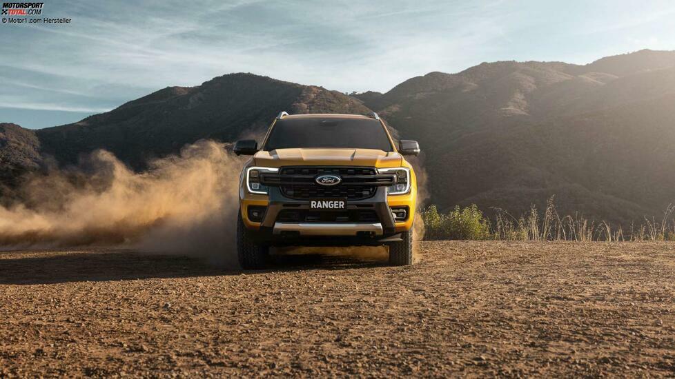 2022 Ford Ranger Wildtrak Vorderansicht