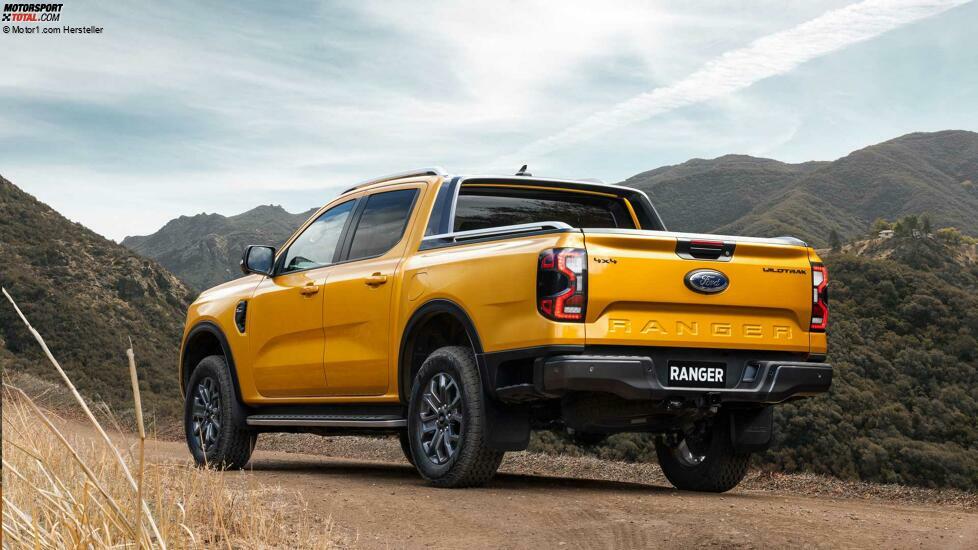 2022 Ford Ranger Wildtrak Heckwinkel