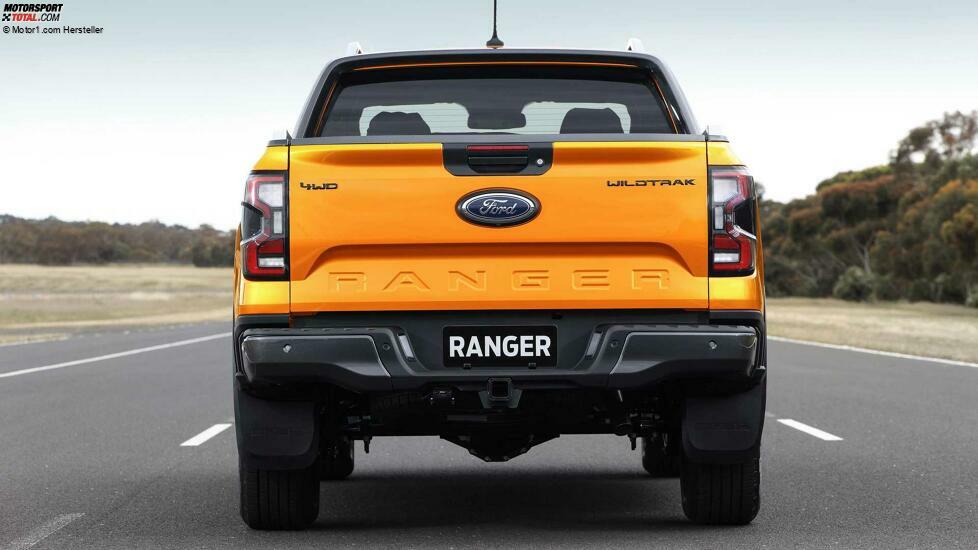 2022 Ford Ranger Wildtrak Rücklichter