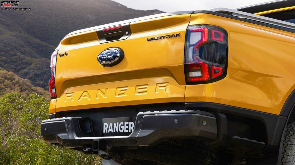 2022 Ford Ranger Wildtrak Rücklichter