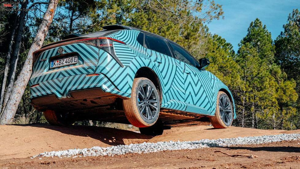 Toyota bZ4X (2022) Covered-Drive