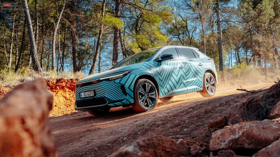 Toyota bZ4X (2022) Covered-Drive