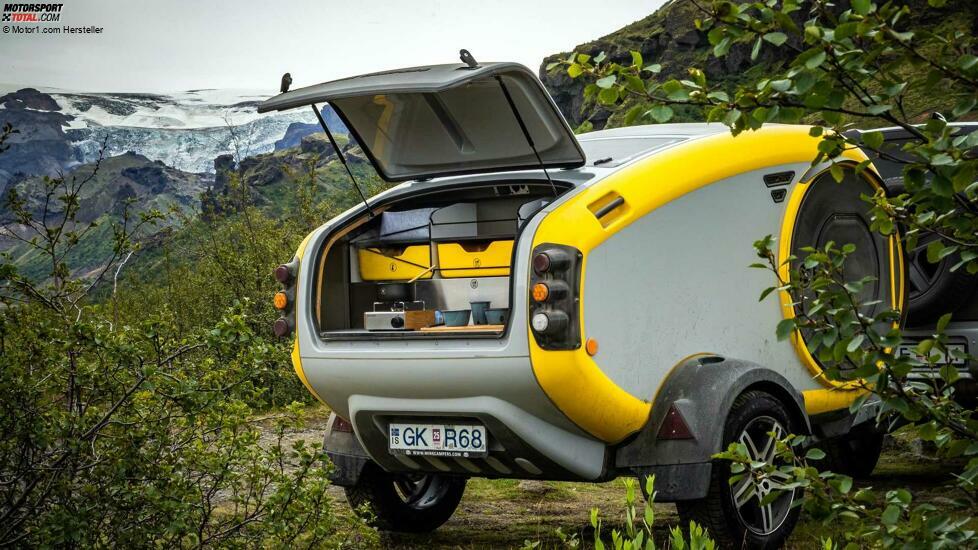 Mink Towable Camper Kitchen