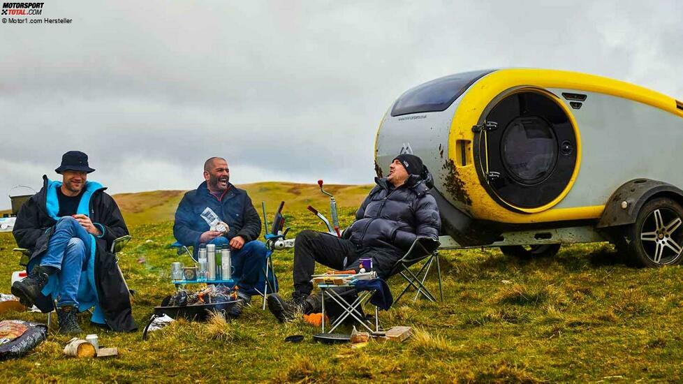 Mink Towable Camper Outside