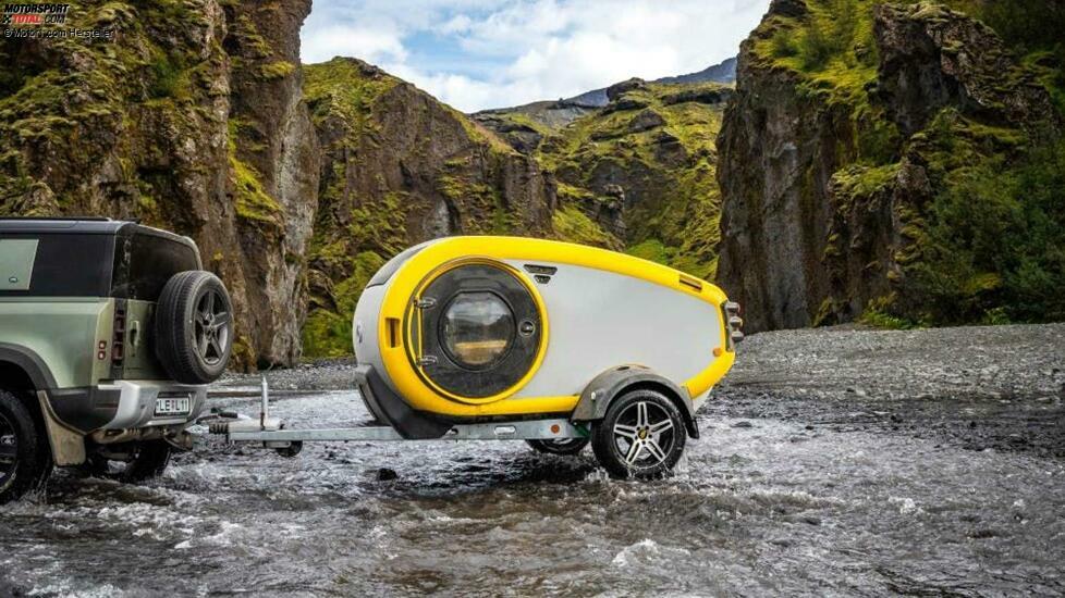 Mink Towable Camper Side