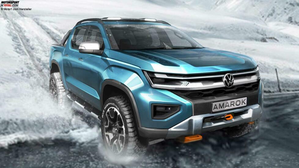 Volkswagen Amarok (2022) Teaserbilder