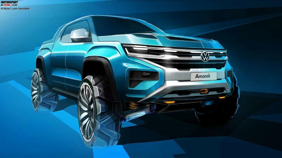 Volkswagen Amarok (2022) Teaserbilder