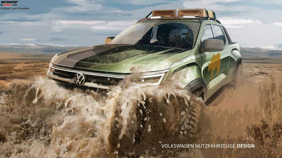 Volkswagen Amarok (2022) Teaserbilder