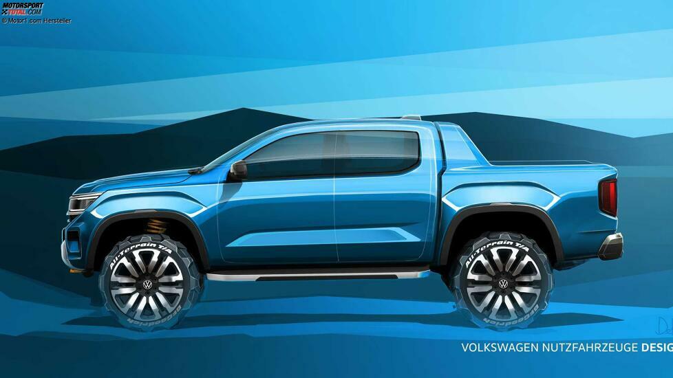 Volkswagen Amarok (2022) Teaserbilder