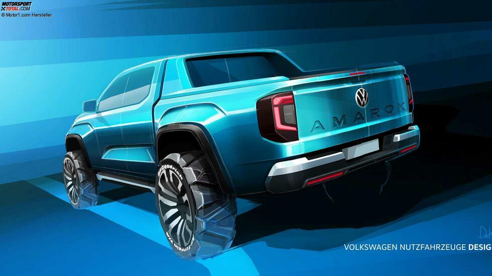 Volkswagen Amarok (2022) Teaserbilder