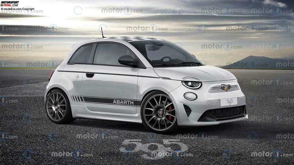 Abarth 595 e als Rendering