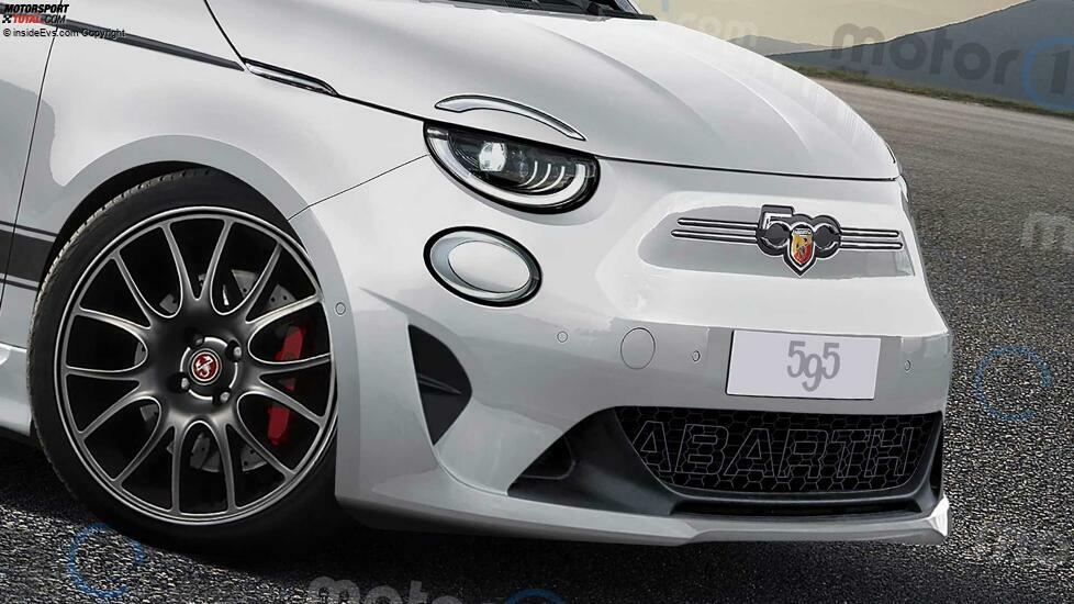 Abarth 595 e als Rendering