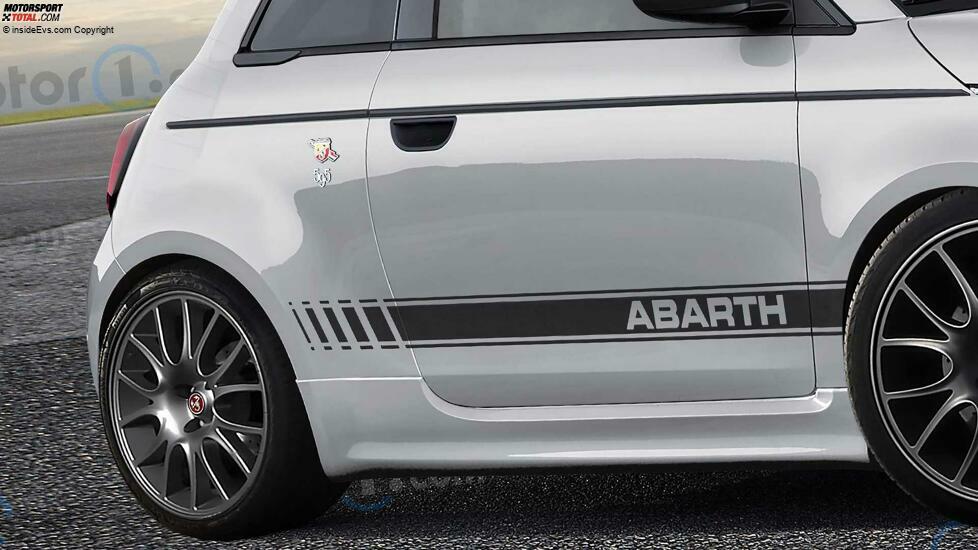 Abarth 595 e als Rendering