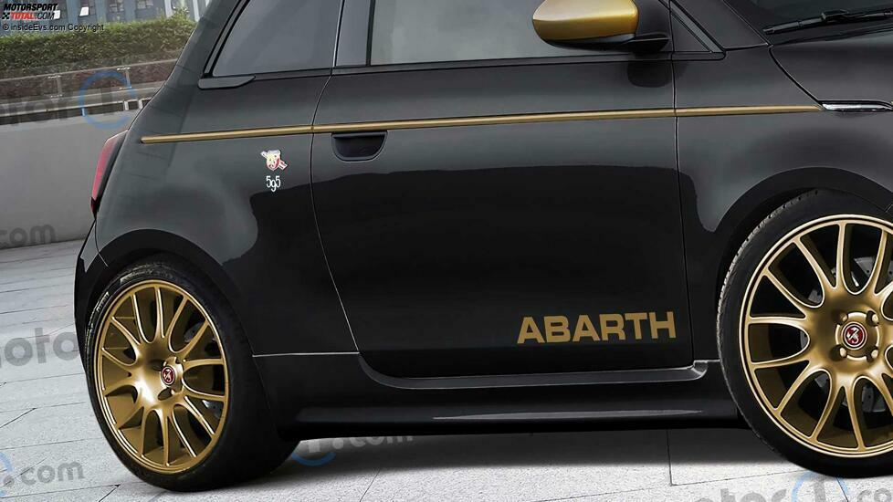 Abarth 595 e als Rendering