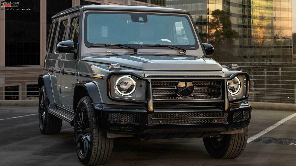 Mercedes-Benz G-Klasse Edition 550 grauer Vorderwinkel