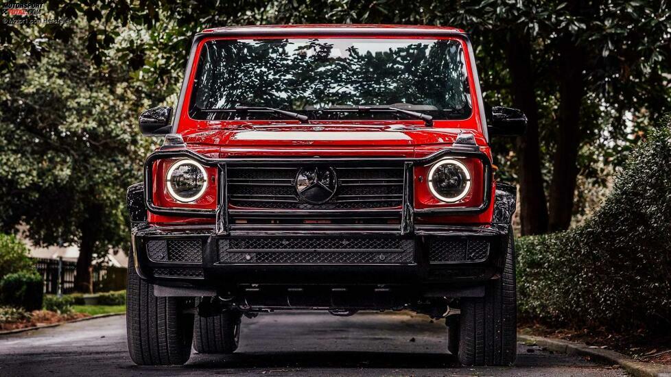 Mercedes-Benz G-Klasse Ausgabe 550 rote Front