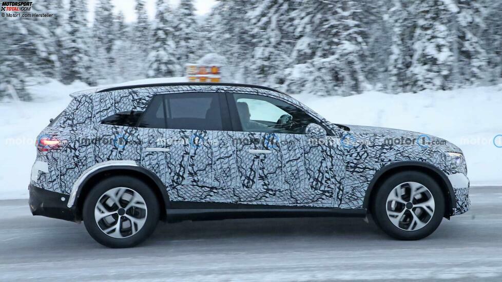 Mercedes GLC (2023) auf neuen Erlkönigbildern