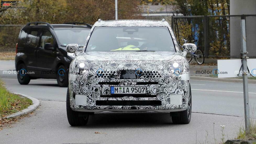 2023 Mini Countryman S erstes Spionagefoto (vorne)