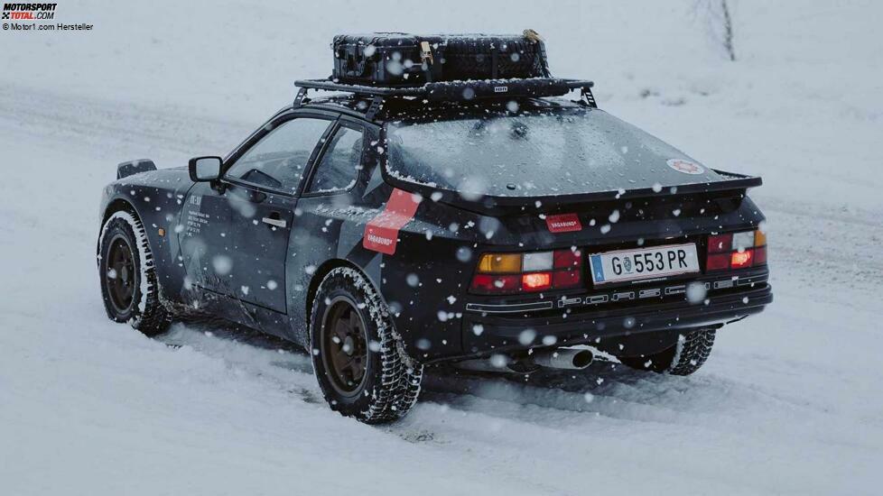 Vegabund Porsche 944 Safari Schnee hinten