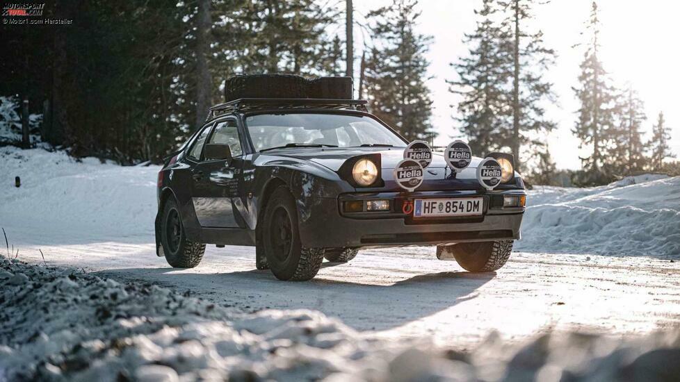 Vegabund Porsche 944 Safari Schnee niedriger Winkel
