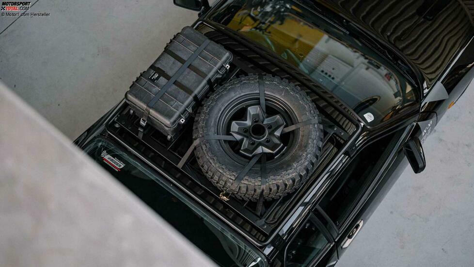 Vegabund Porsche 944 Safari-Dach beladen