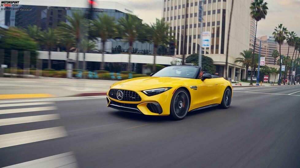 Mercedes-AMG SL (2022) im Test