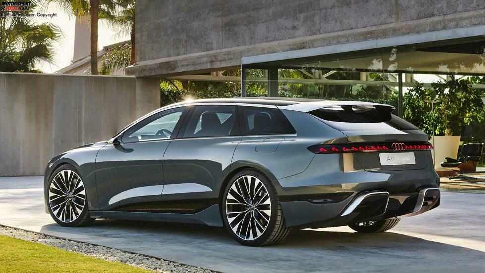 2022 Audi A6 e-tron Avant Concept