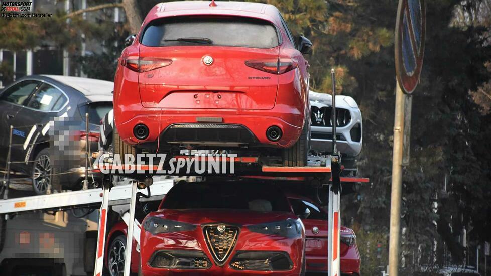 Alfa Romeo Stelvio Estrema (2022) Erlkönig
