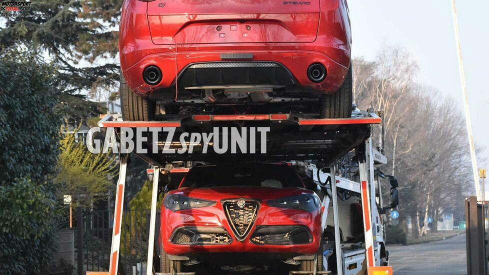 Alfa Romeo Stelvio Estrema (2022) Erlkönig