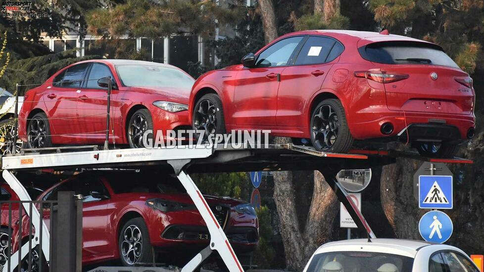 Alfa Romeo Stelvio Estrema (2022) Erlkönig