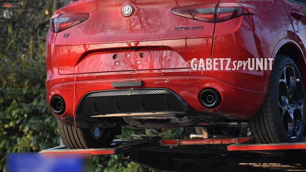 Alfa Romeo Stelvio Estrema (2022) Erlkönig