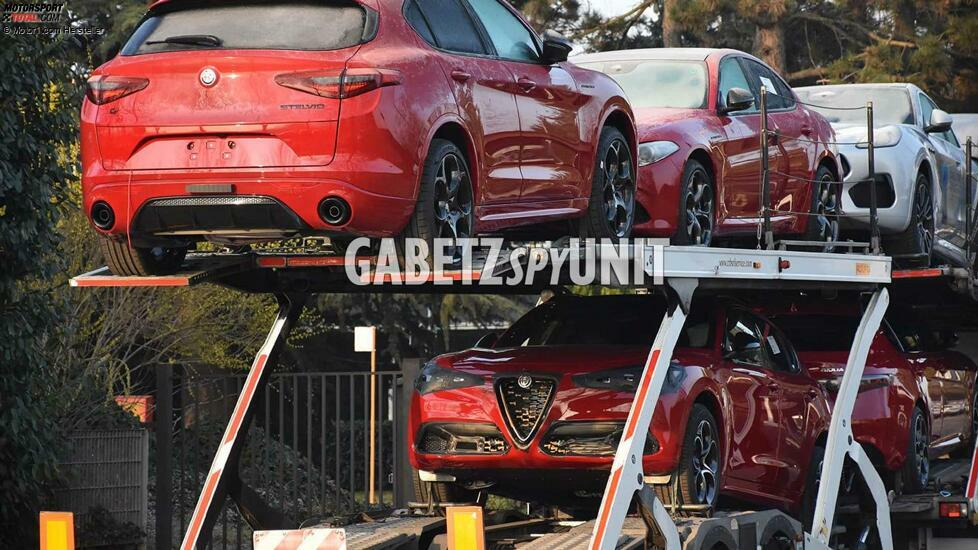 Alfa Romeo Stelvio Estrema (2022) Erlkönig