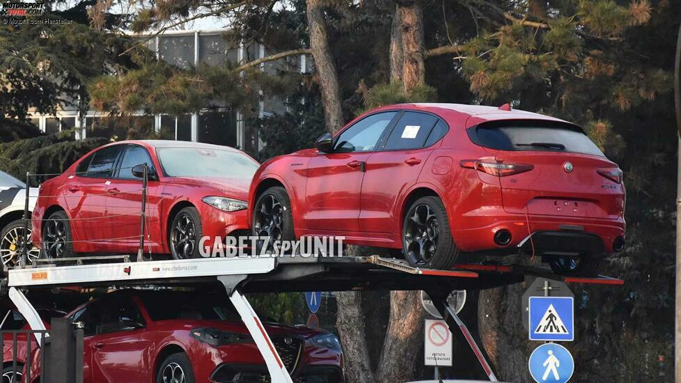 Alfa Romeo Stelvio Estrema (2022) Erlkönig