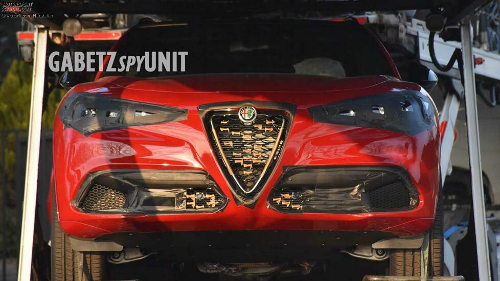 Alfa Romeo Stelvio Estrema (2022) Erlkönig