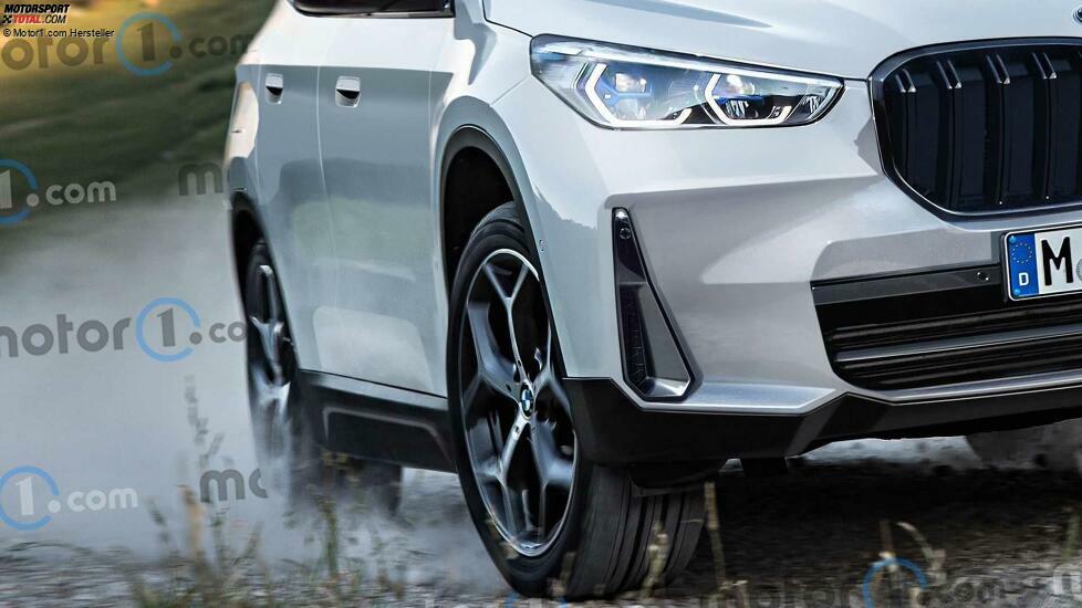 BMW X1 (U11) 2022 im Motor1-Rendering
