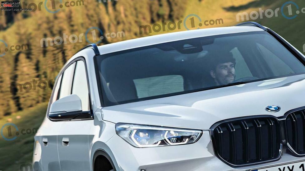 BMW X1 (U11) 2022 im Motor1-Rendering