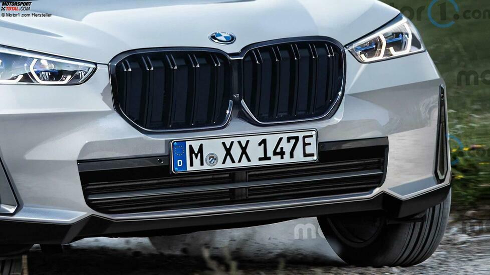 BMW X1 (U11) 2022 im Motor1-Rendering