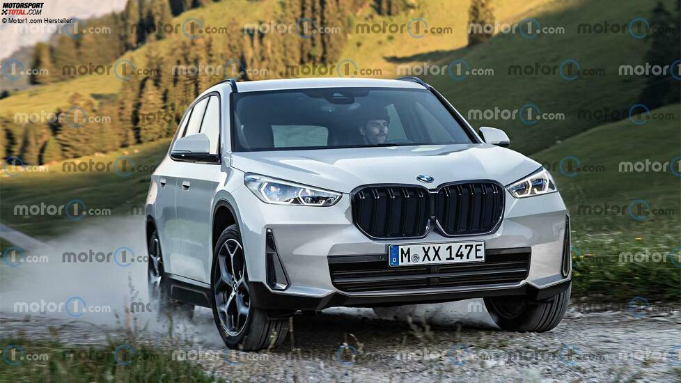 BMW X1 (U11) 2022 im Motor1-Rendering