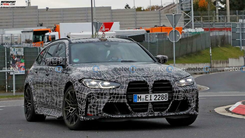 BMW M3 Touring (2022) auf dem Nürburgring erwischt