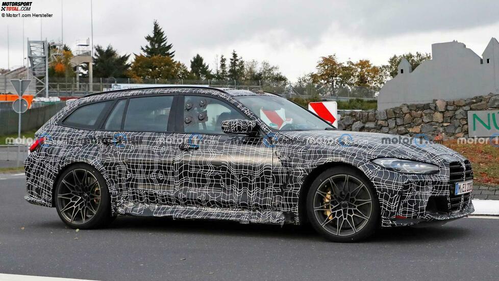 BMW M3 Touring (2022) auf dem Nürburgring erwischt
